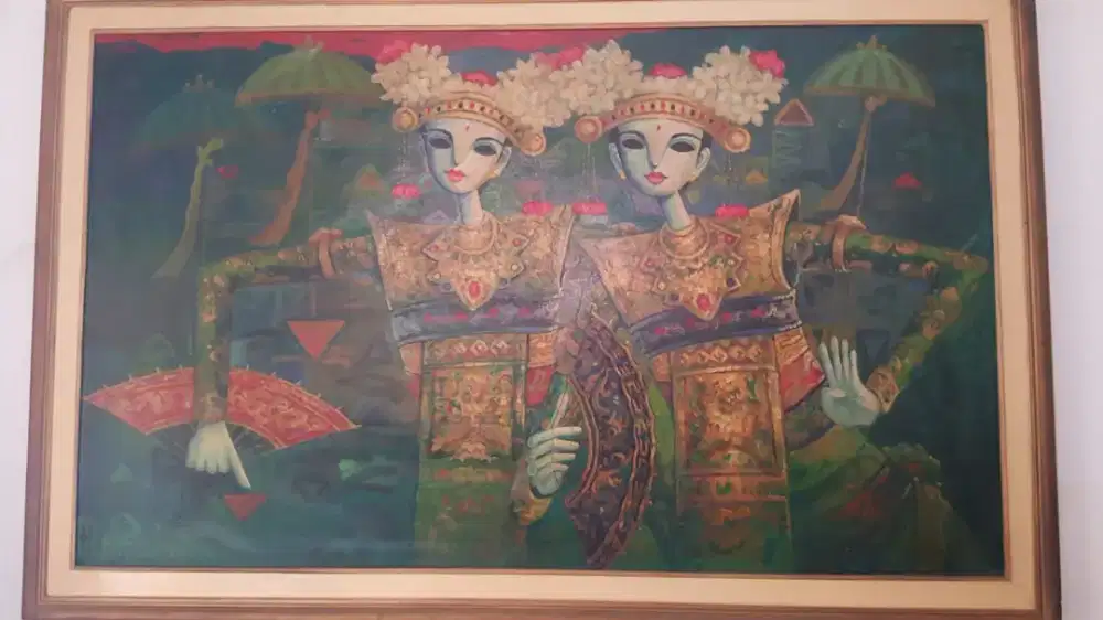 Lukisan 2 putri dewi