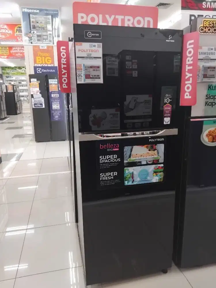 Kulkas Polytron Inverter 300L