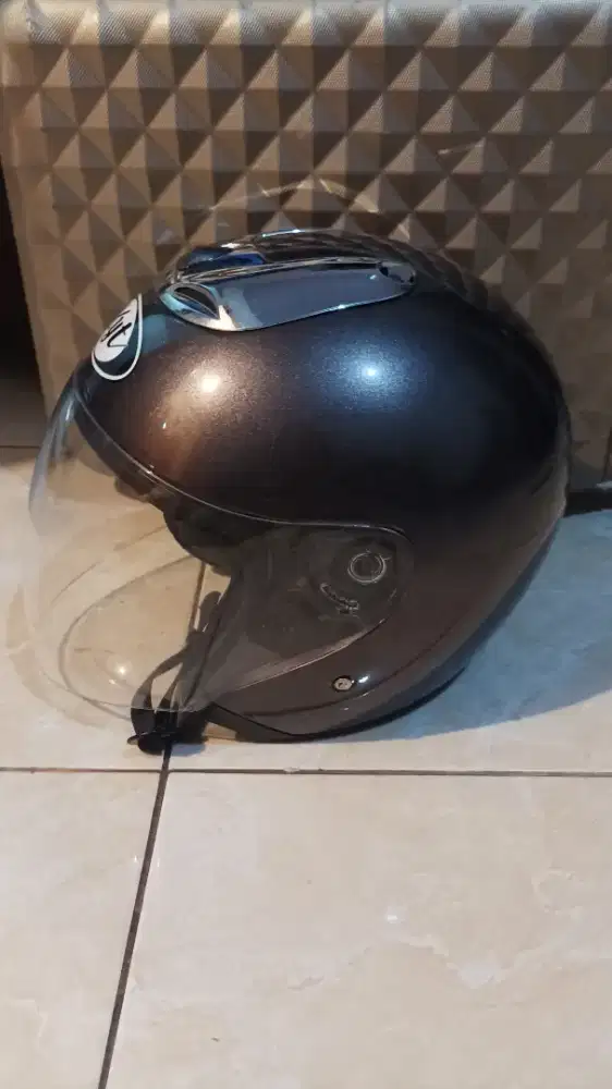 DIJUAL HELM KYT ABU-ABU (MINUS PEMAKAIAN SAJA)