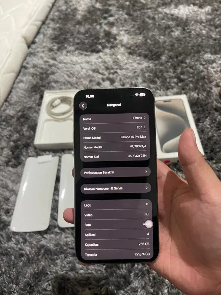 Iphone 15 promax 256gb