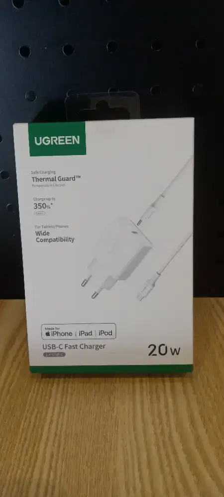 UGREEN Travel Charger 50698 Type C 20W MFI