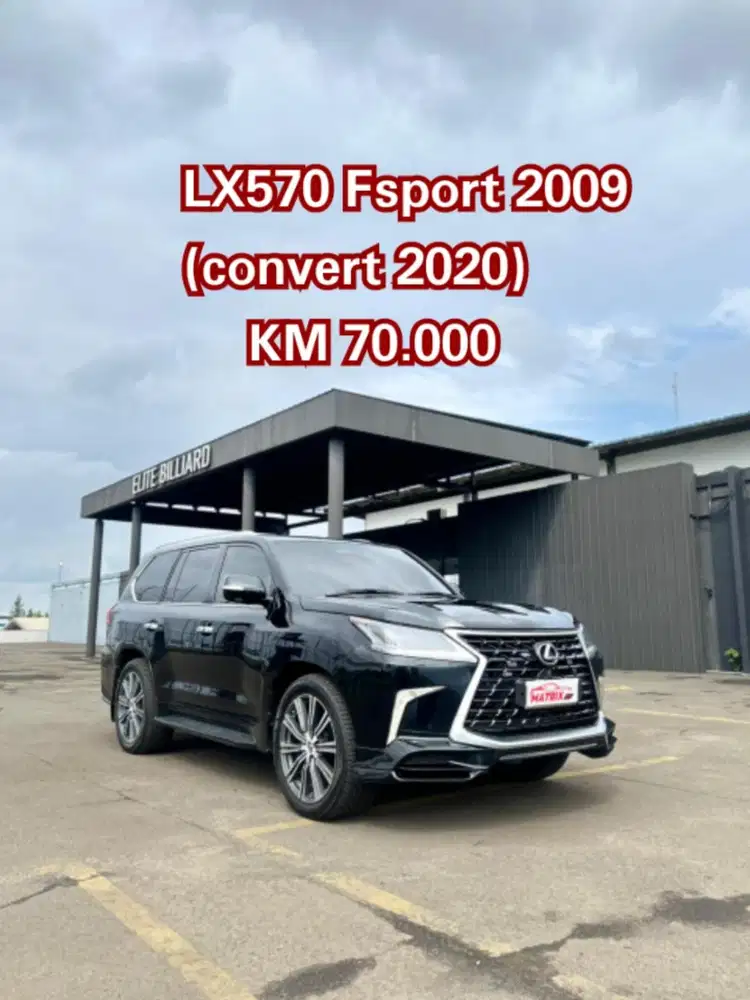 Lexus LX570 Fsport 2009 facelift (model 2020) . Matic bensin