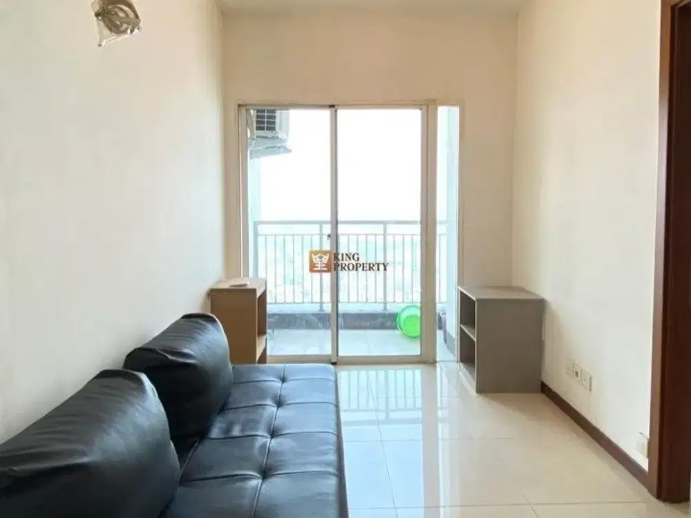 Cuma Satu! 1Br 42M² Condominium View Kota, Furnished Siap Huni Diatas Mall Baywalk Green Bay Pluit Greenbay