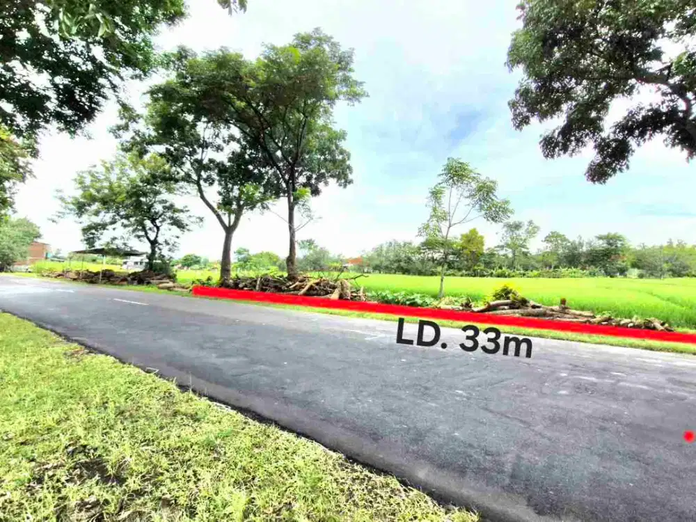 Tanah Murah jl. solo tawangmangu 2730m² Kering Pekarangan Bisa bangun Resto atau Perumahan