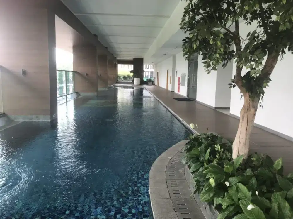 SEWA APARTEMEN MODERN KELUARGA PUNCAK DHARMAHUSADA 3 KAMAR TIDUR