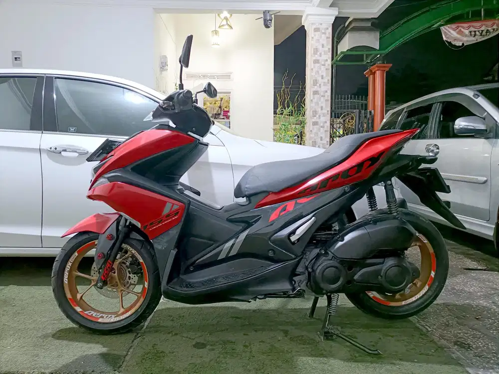 Aerox tahun 2019 full original/tt boleh gan cash lebih bagus