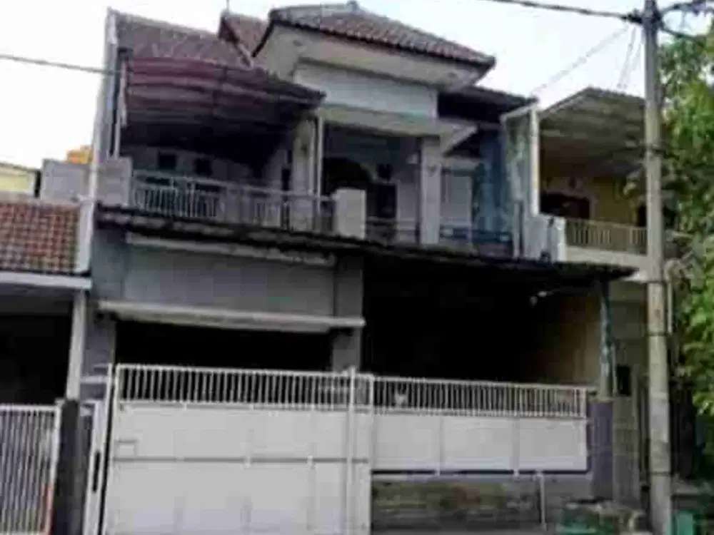 Jual Cepat Rumah 2Lt Strategis Posisi Tusuk Sate di Deltasari Baru Waru Sidoarjo