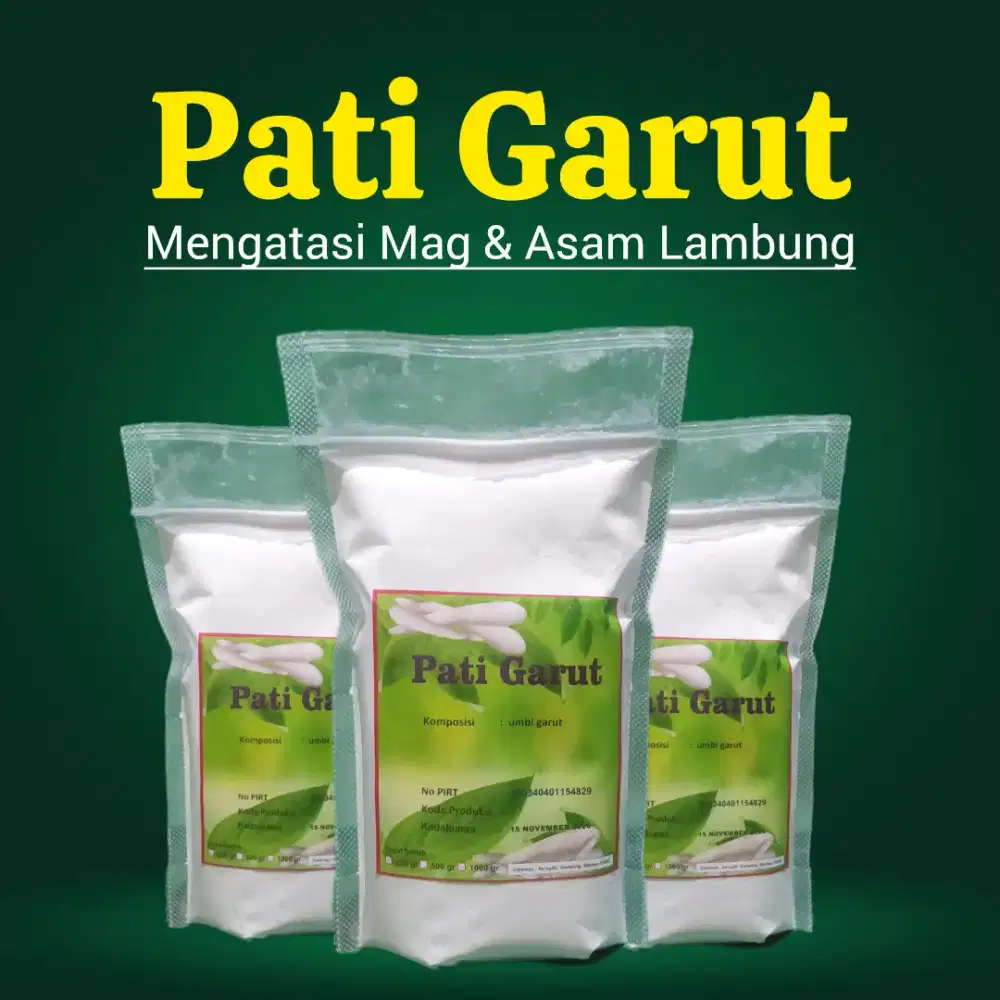 Tepung Pati Garut Asli