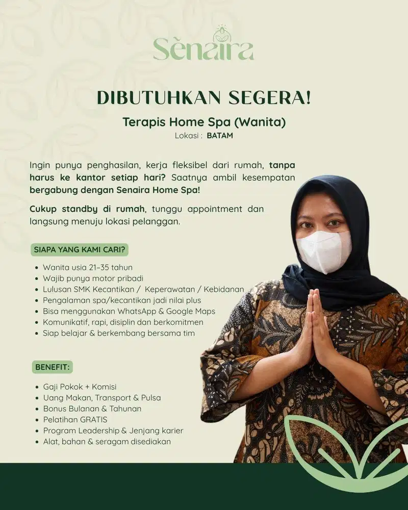 TERAPIS HOME SPA (KHUSUS WANITA)
