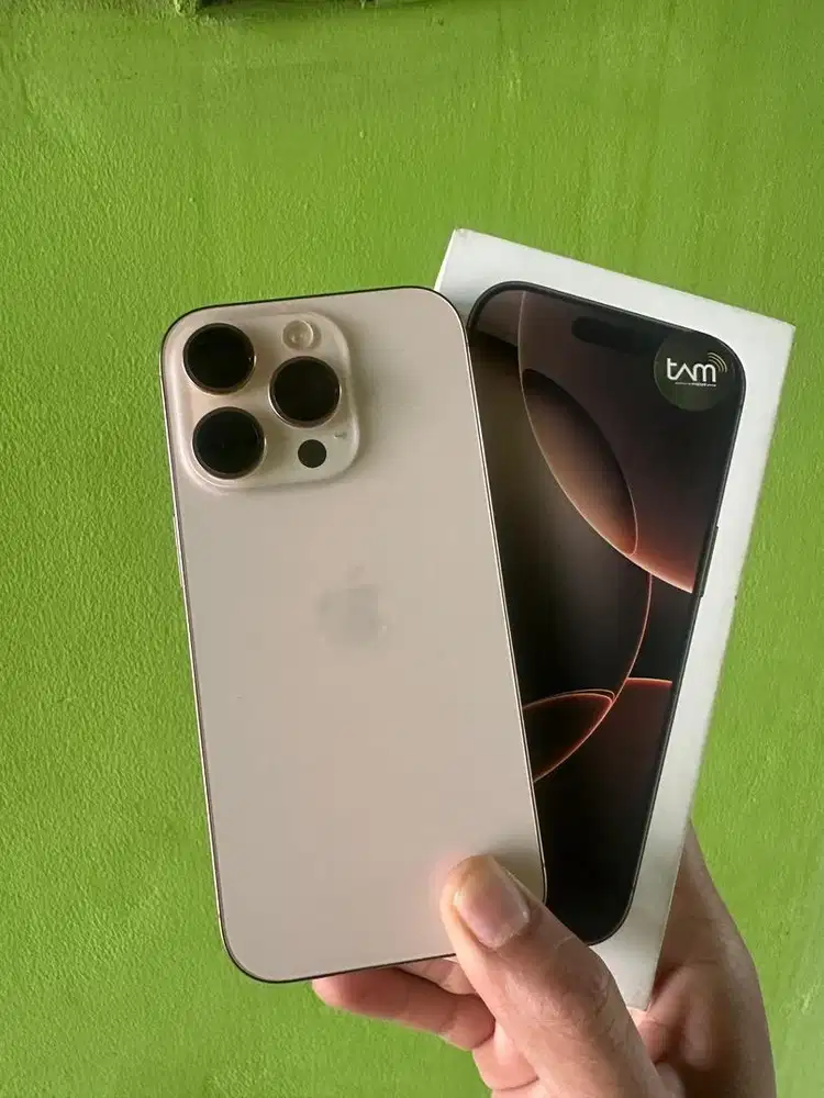 Iphone 16 pro 128gb ex ibox garansi on
