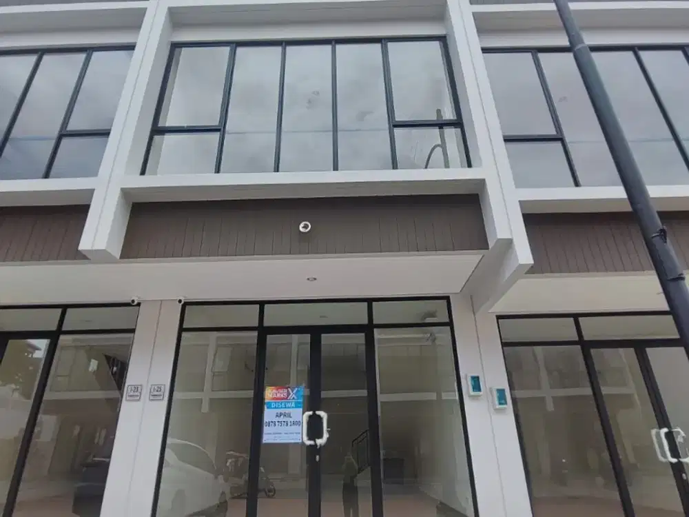 DISEWAKAN RUKO SORRENTO GRANDE EAST MURAH