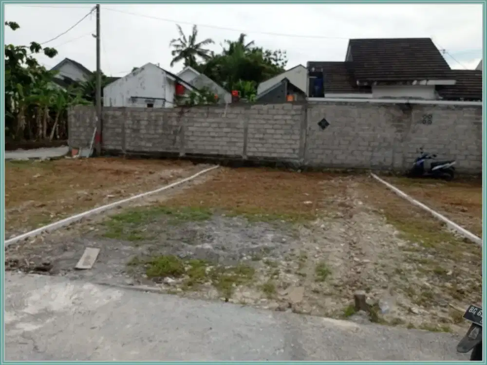 Jual Tanah Bantul  Sertipikat SHM Dekat Lapangan Kasihan