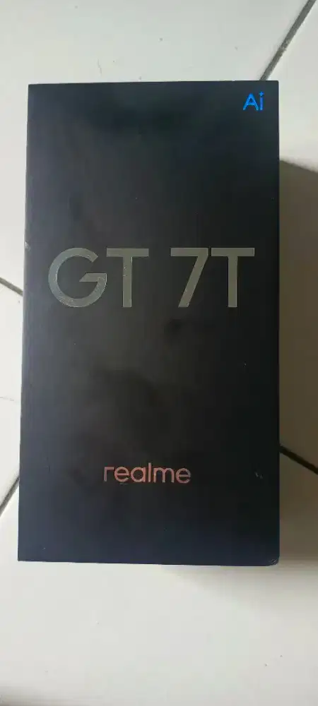Dijual Realme GT7 T 12/256 kondisi baru ex riview lok ciracas