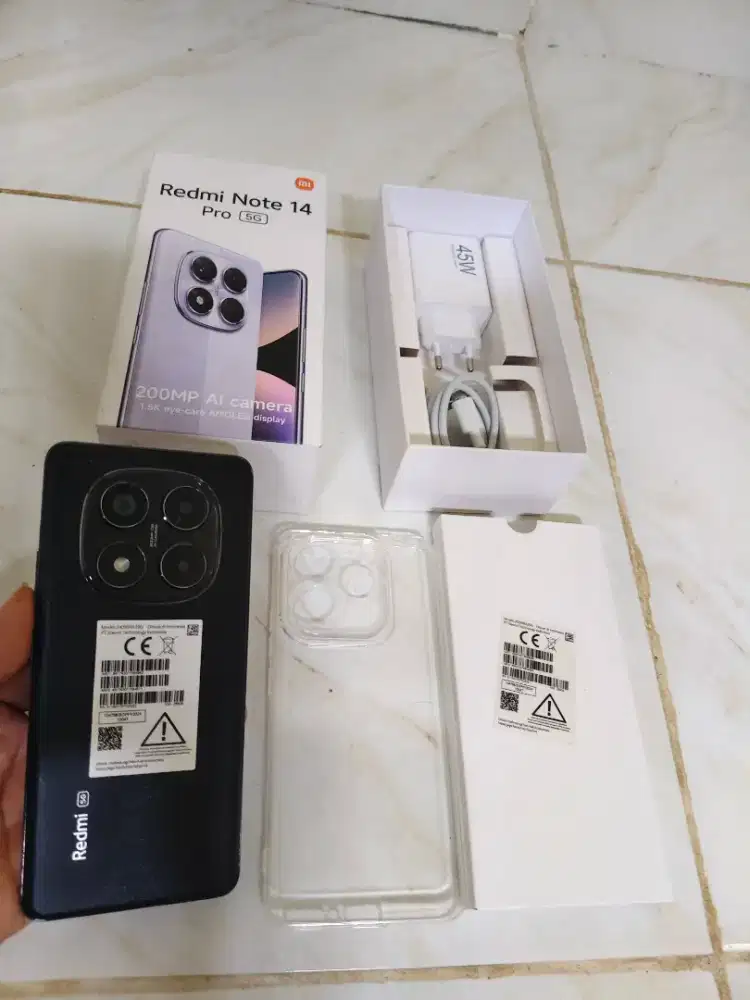Redmi note 14 pro 5g 8/256 resmi BNOB
