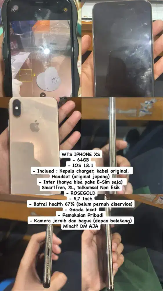 Iphone XS 2018 ram 4/64 GB