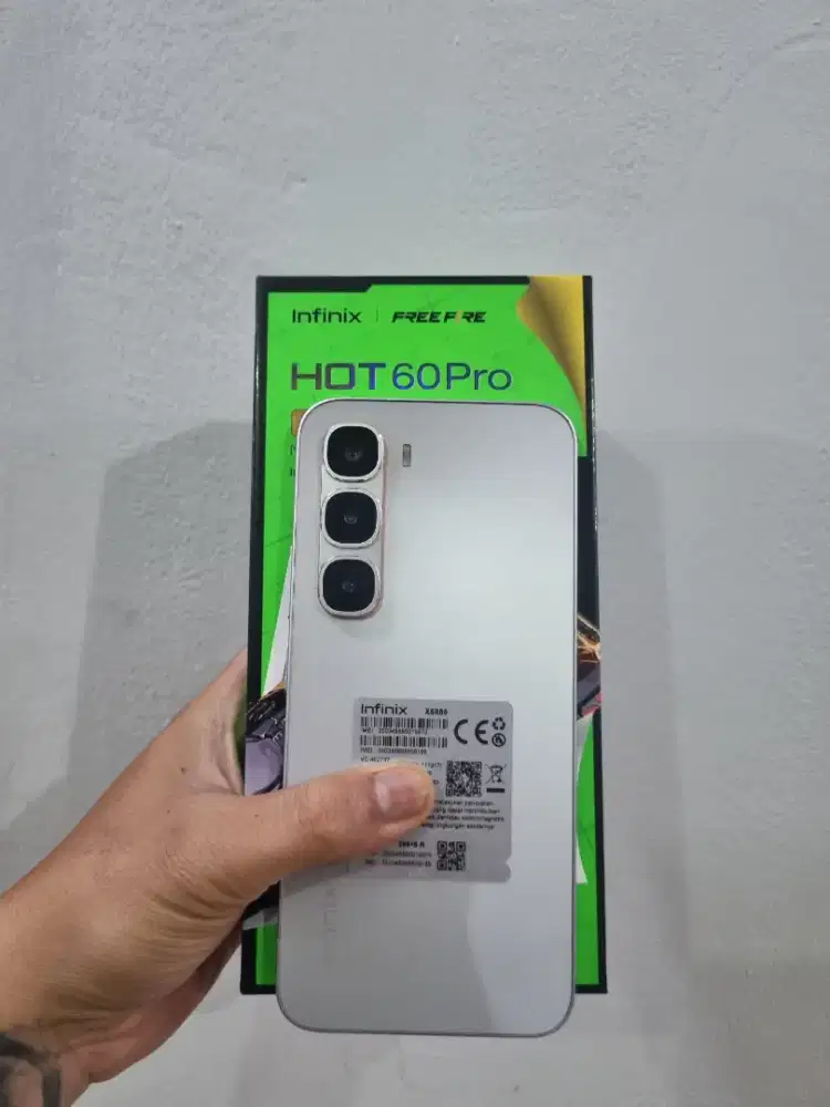 Infinix Hot 60 Pro 8/256 Fullset Mulus