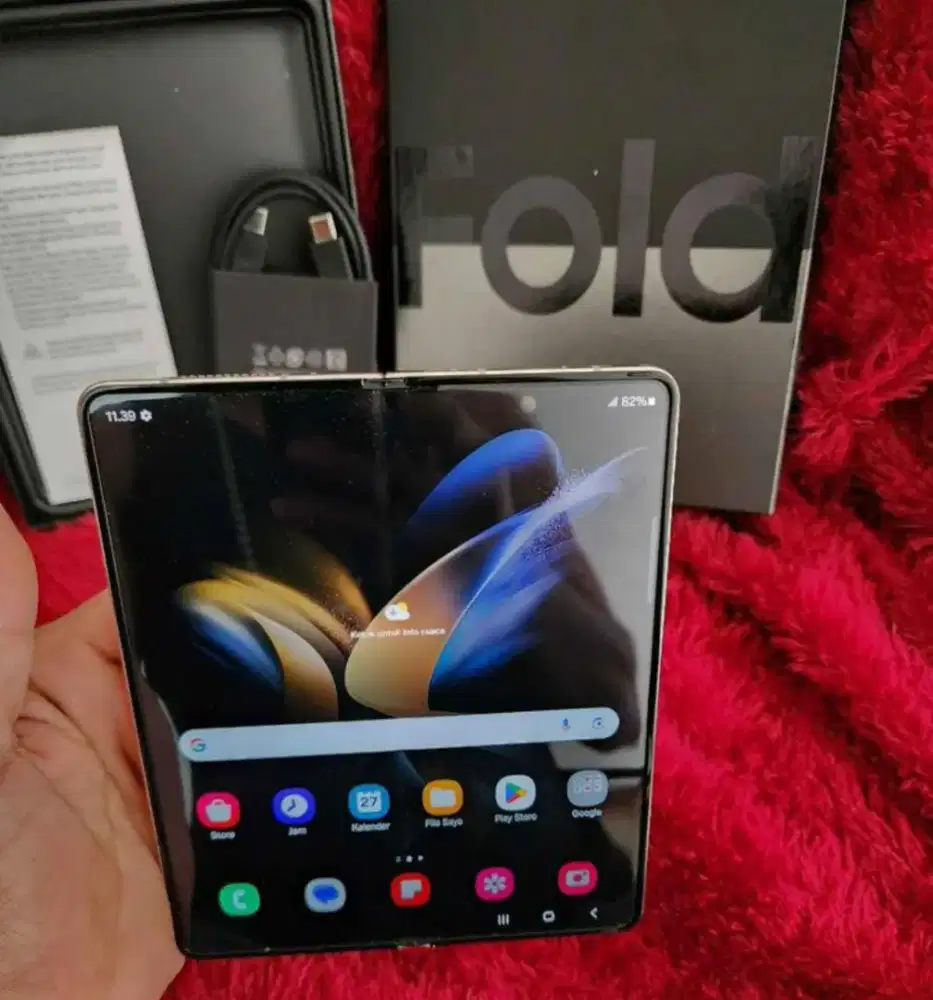 SAMSUNG Z FOLD 4 5G RAM 12 / 256 GB ORIGINAL SEIN  FULLSHET SIAP PAKE