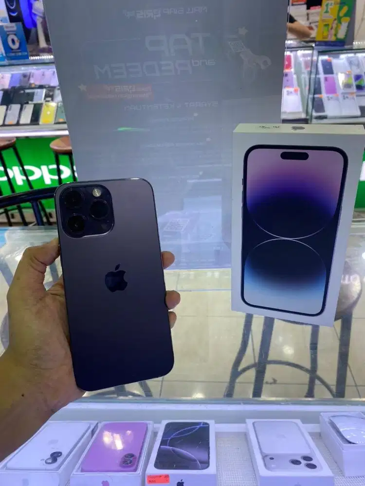 Iphone 14 promax 128gb deep purple ex ibox
