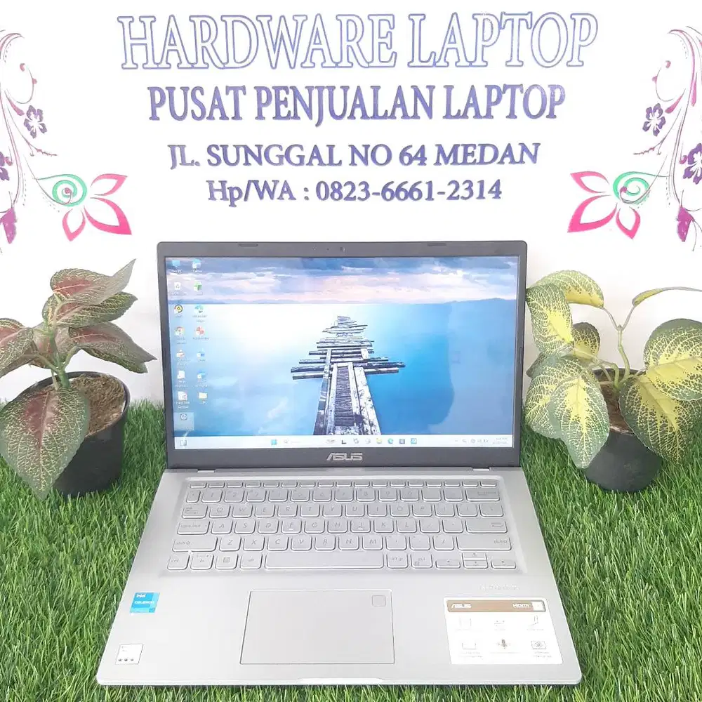 GRANSI LAPTOP 09 26 ASUS VIVOBOOK A1400K INTEL-N4500 RAM4GB NVME 256GB