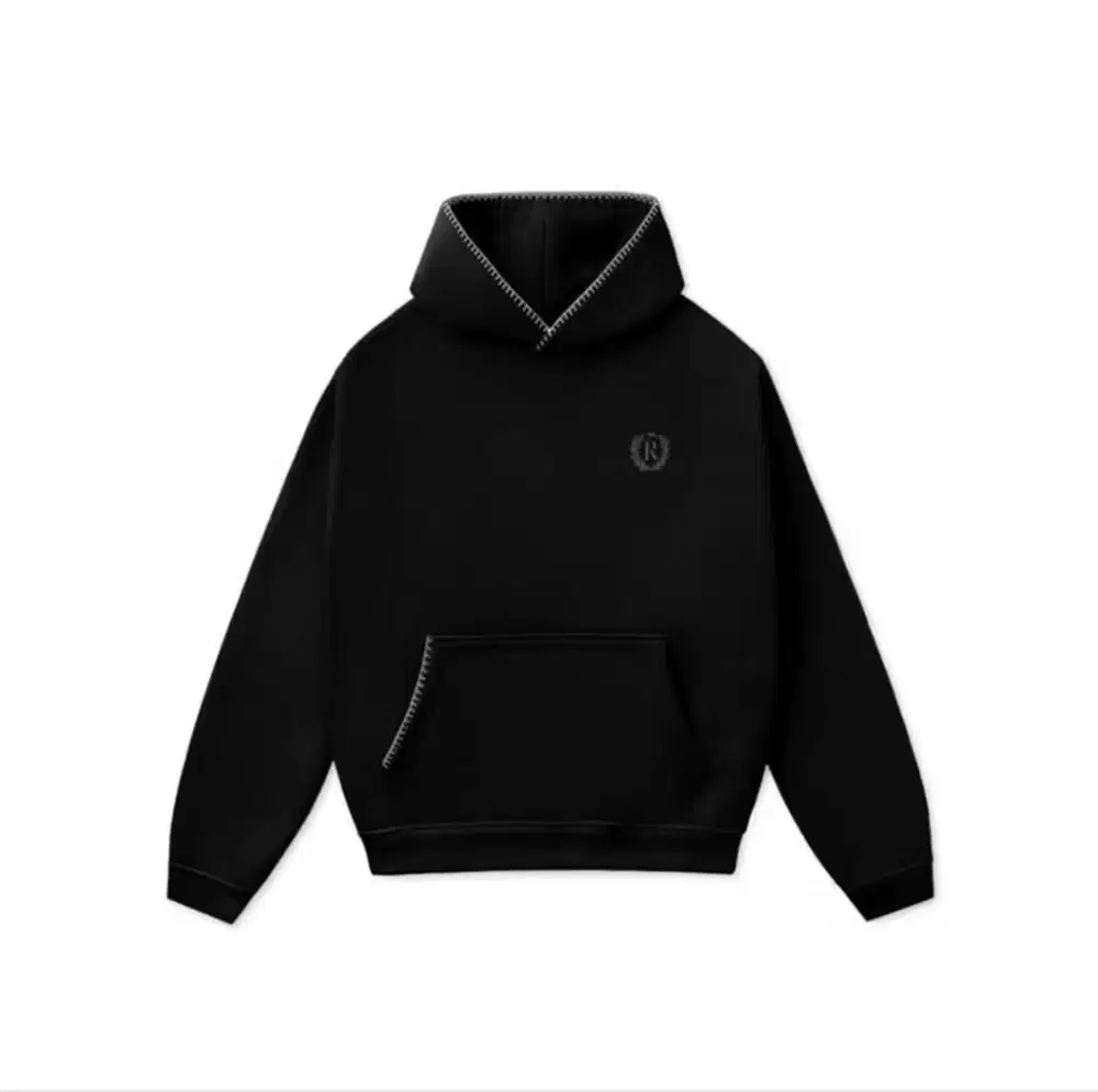 ORIGINAL 100% rucas ultra stitch hoodie black