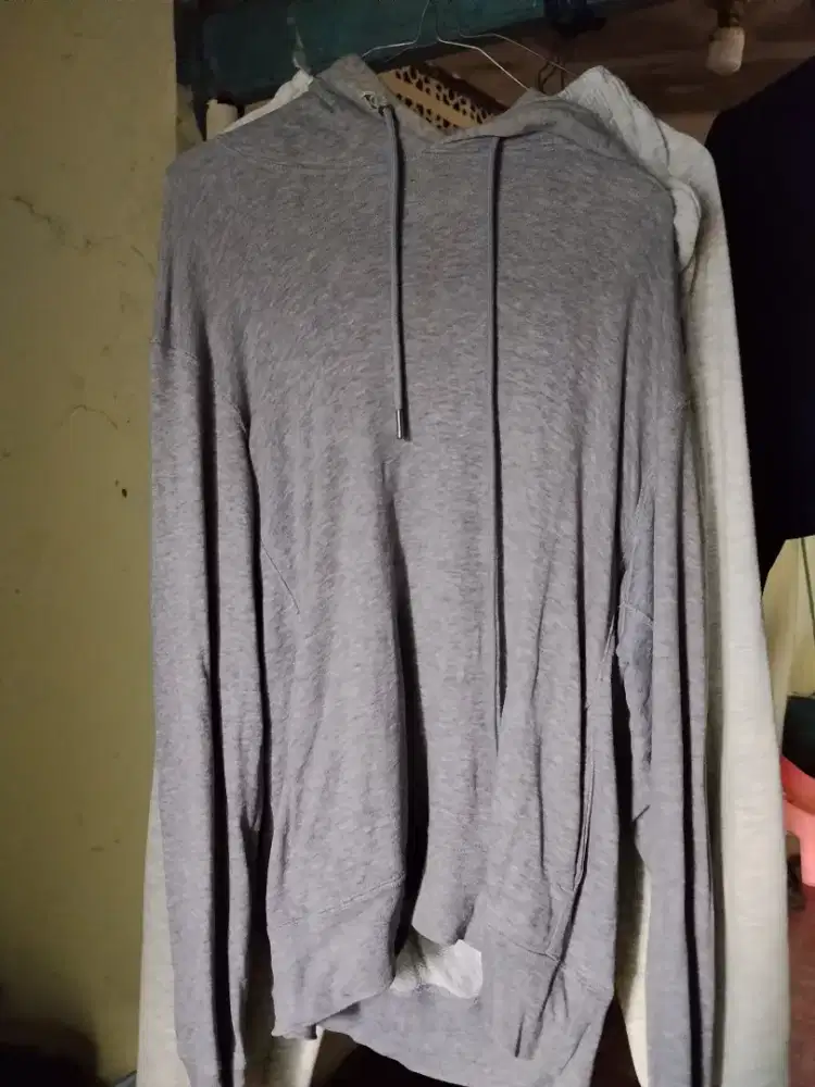Hoodie Uniqlo abu