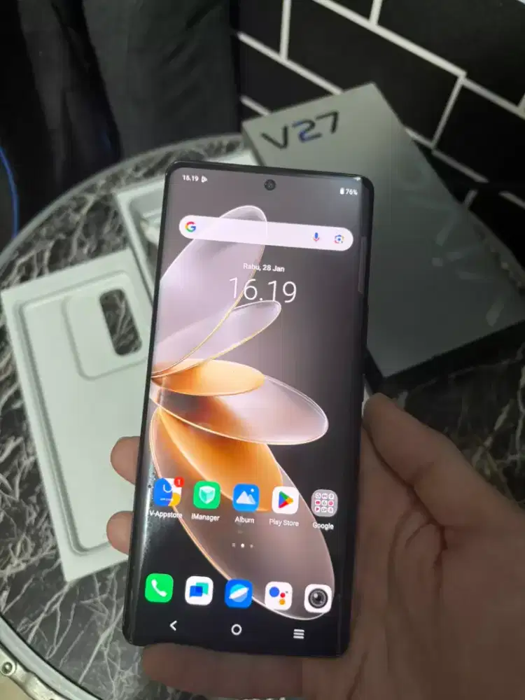 Vivo v27 ram 8+8/256 nobble black