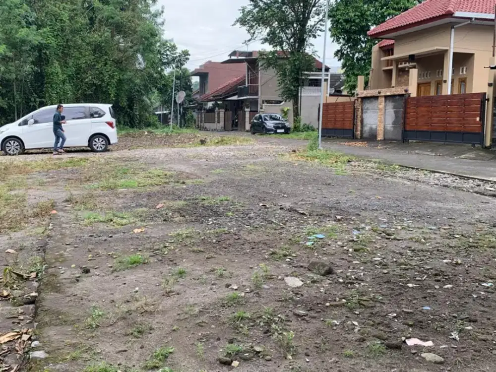 Tanah Siap AJB di Barat Pemda Sleman, Luas 121m2