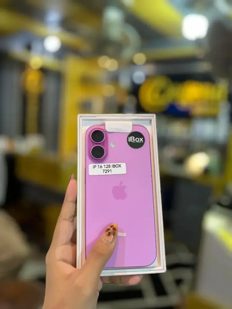 Ready iPhone 16 iBox pink