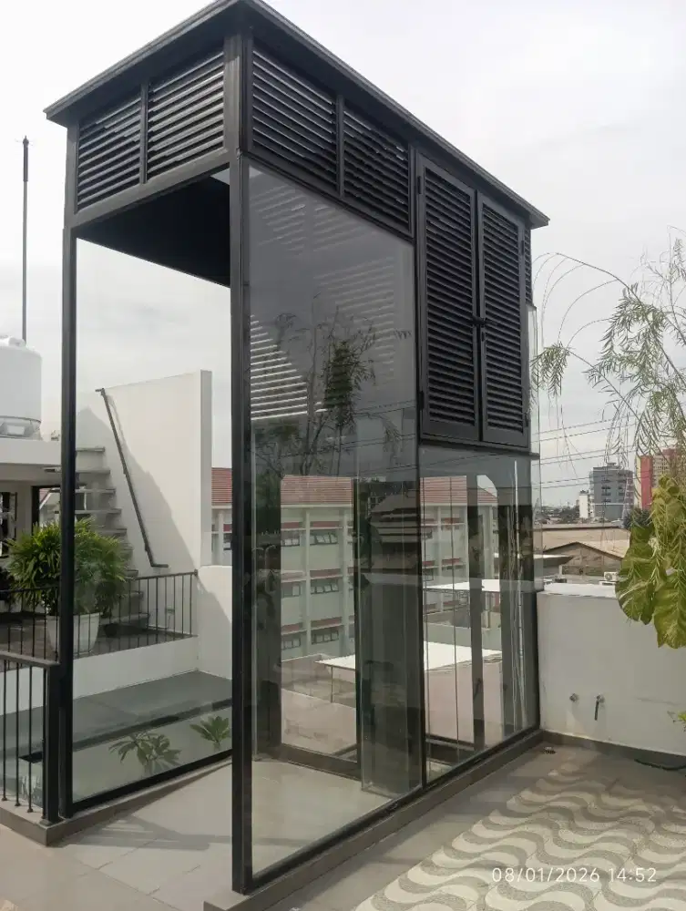 pemasangan lift & crane