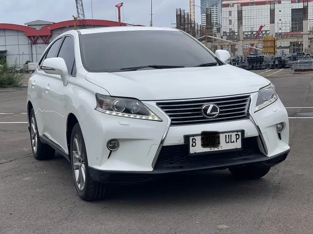 LEXUS RX270 2013 PUTIH DIJUAL CEPAT TERMURAH SIAP PAKAI