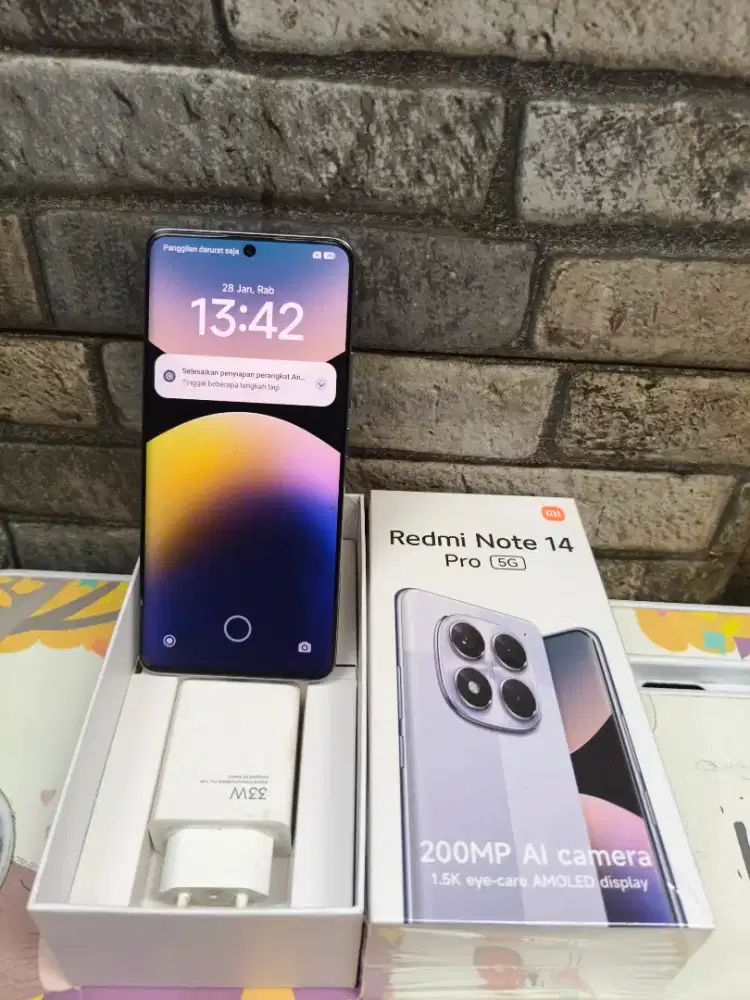 Redmi Note 14 Pro 5G 256 Minus Bazel Kepentok Dikit
