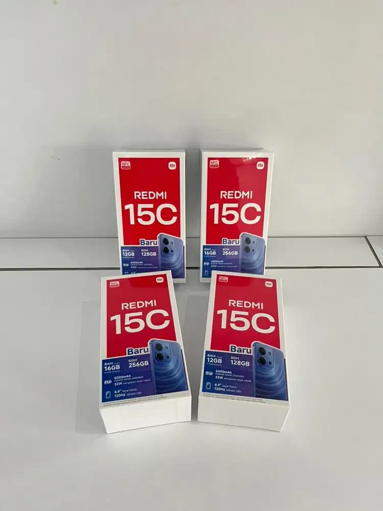 Promo Redmi 15C Ram 6/128 & Ram 8/256