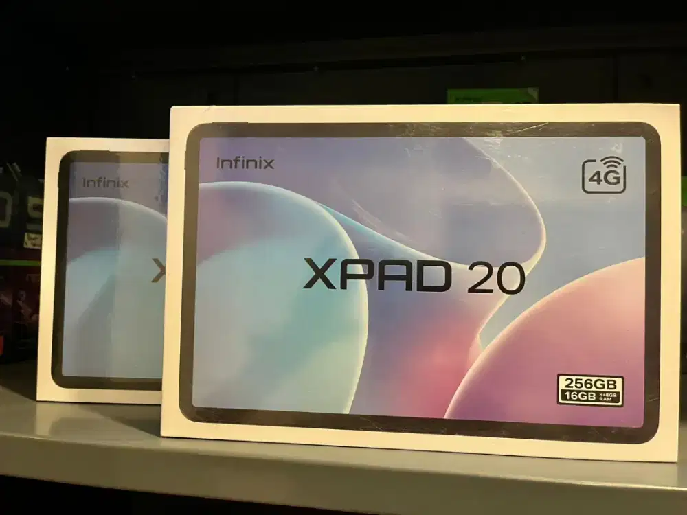 Infinix Xpad 20 LTE 8GB+8GB/256GB Jual Murah New Segel