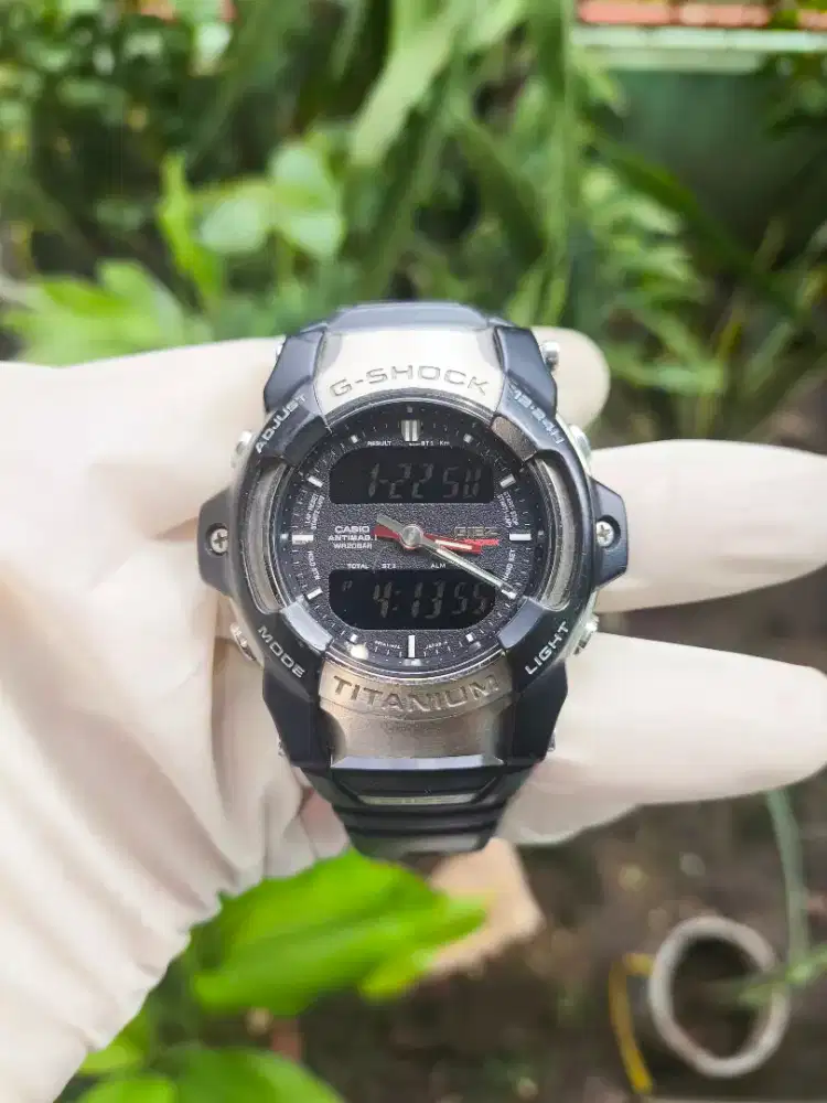 (Harga Net) Jam Tangan Casio G-Shock Giez GS-300 Titanium All Original