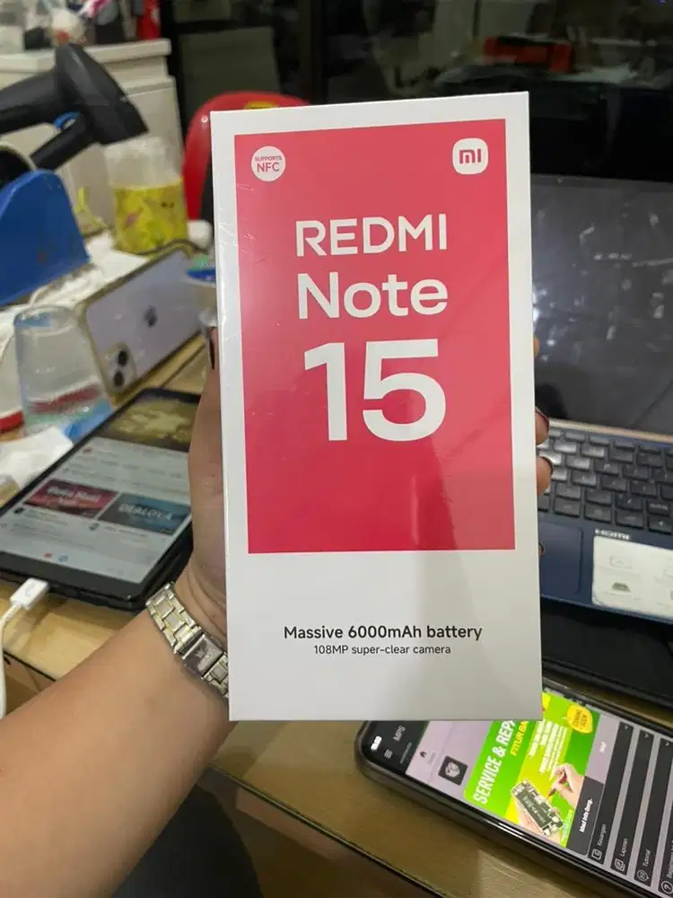 XIAOMI REDMI NOTE 15 4G 8/128GB BLACK