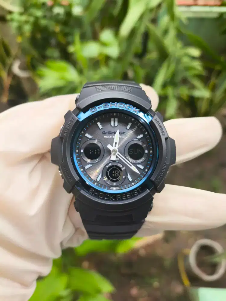 (Harga Net) Jam Tangan Casio G-Shock AWG-M100A All Original Like New
