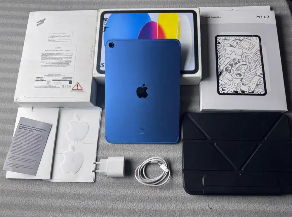 iPad Gen 10 64gb Cellular iBox Fullset