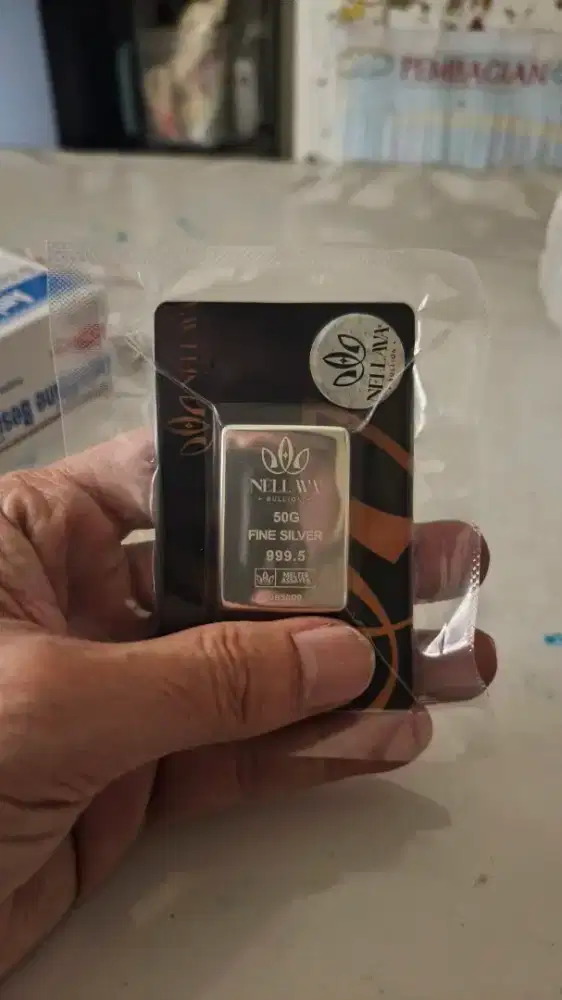 Perak silver murni 999.5 asli 50gr