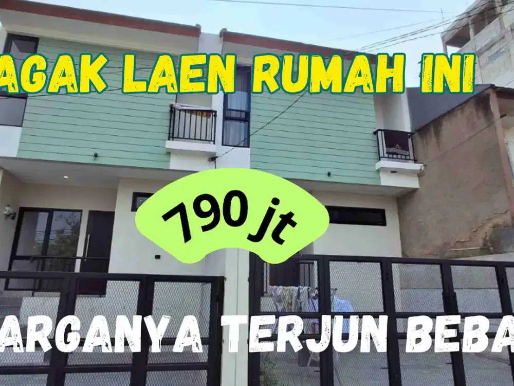 dijual cepat rumah 2 lantai minimalis di cihanjuang cimahi bisa kpr