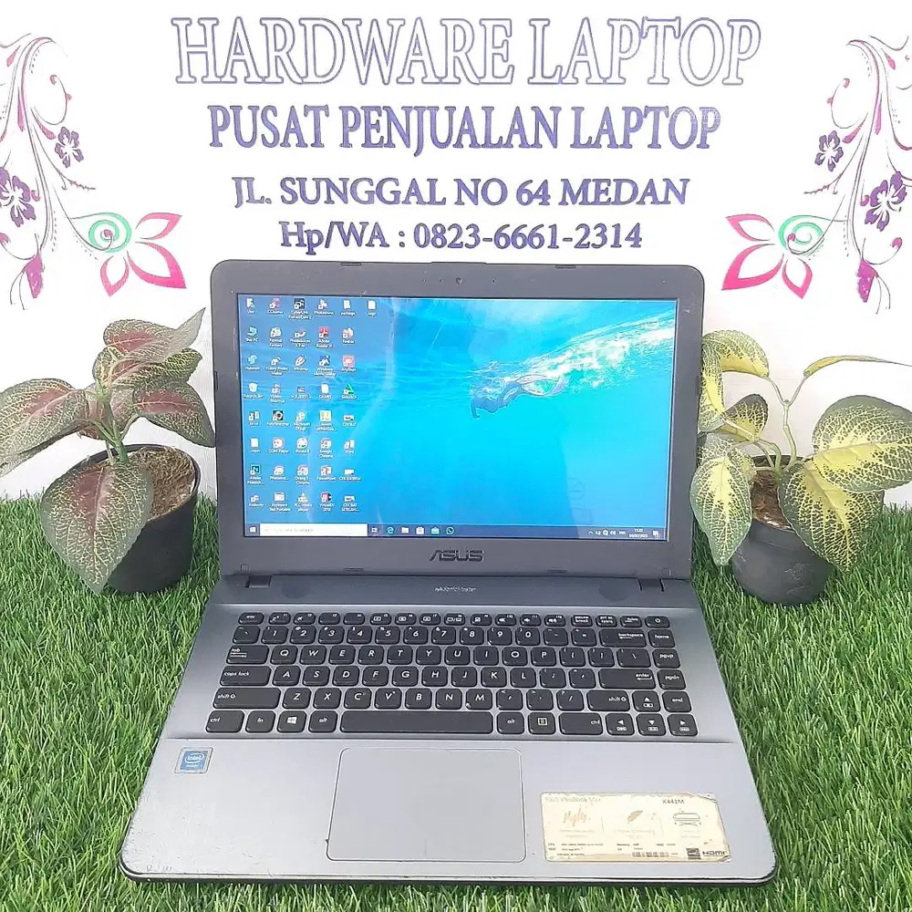 LAPTOP ASUS X441M INTEL-N4000 RAM 4GB HDD 500GB