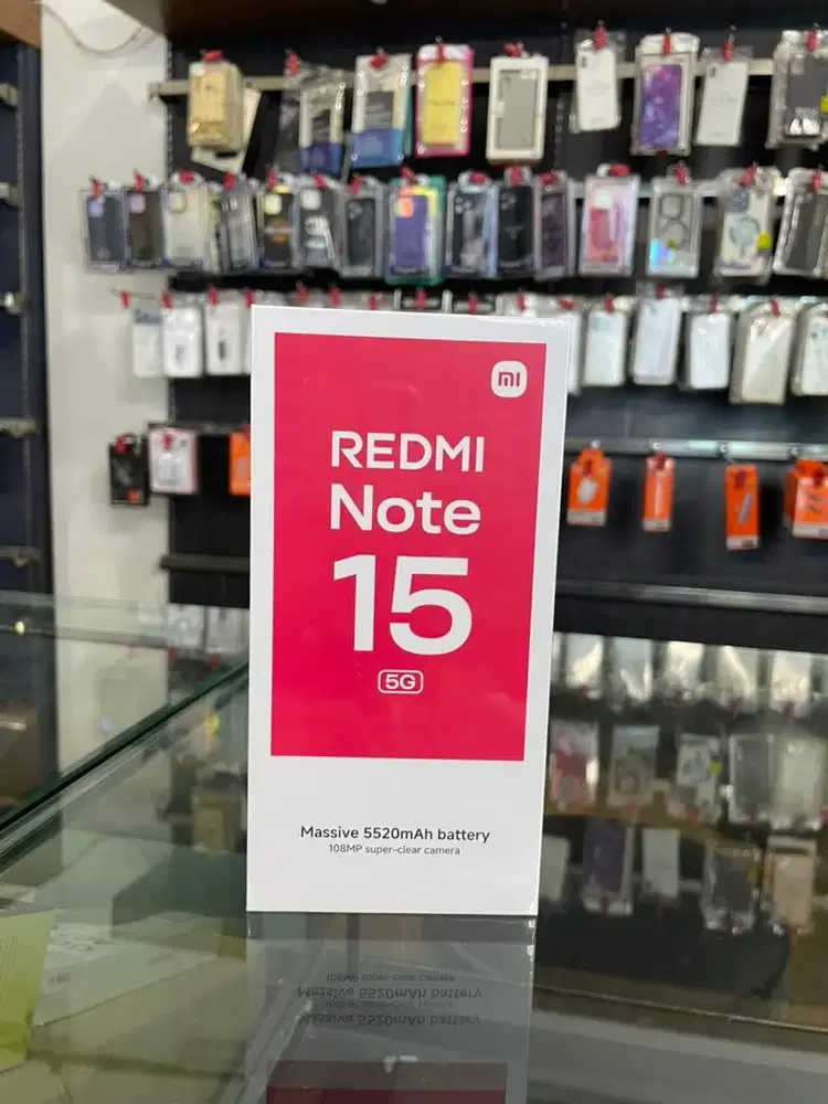 XIAOMI REDMI NOTE 15 5G 12/512GB BLACK BARU