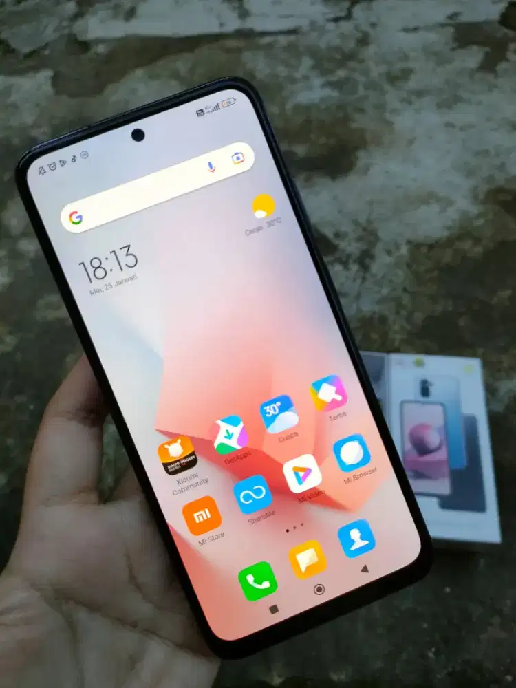 Redmi Note 10s ram 6+1/64 Fullset