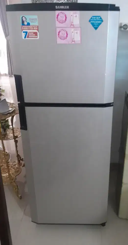 Jual kulkas sanken 2 pintu bekas