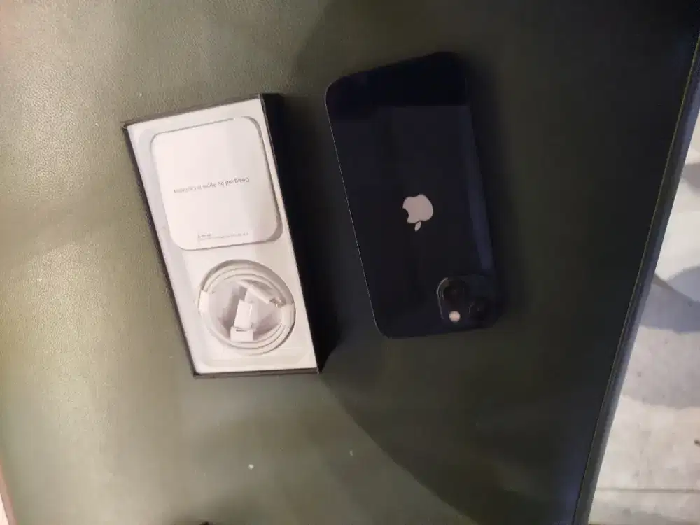 Iphone 13 128gb manis hitam black gan