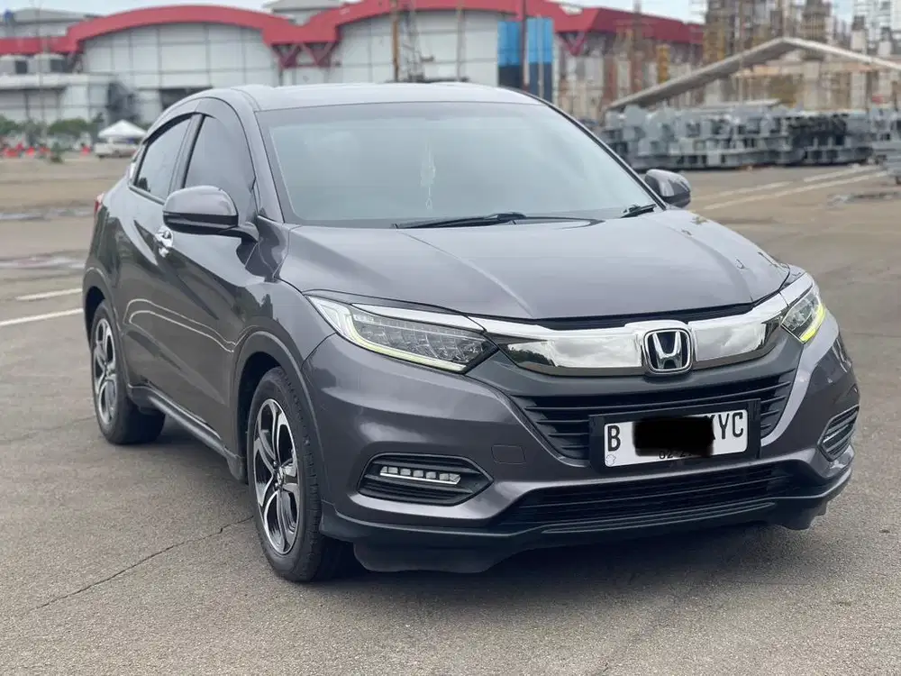 HONDA HR-V SE 2018 ABU ABU DIJUAL CEPAT