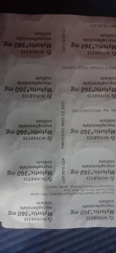 Mifortic 360 mg tablet minum kesehatan