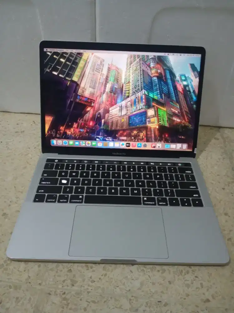 MacBook pro 13in retina 2017 (TouchBar) Core i5 
Ram 8 GB
SSD 512 GB
