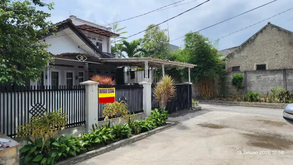 Jual rumah LB/LT 184/150 di Puspa Regency Batujajar. Bandung Barat