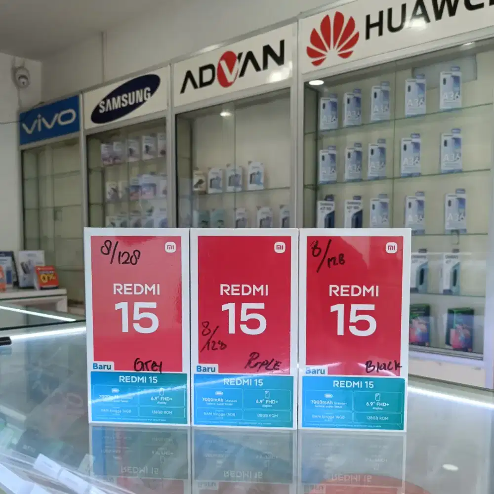 Redmi 15 (8/128) GB BARU RESMI XIAOMI³