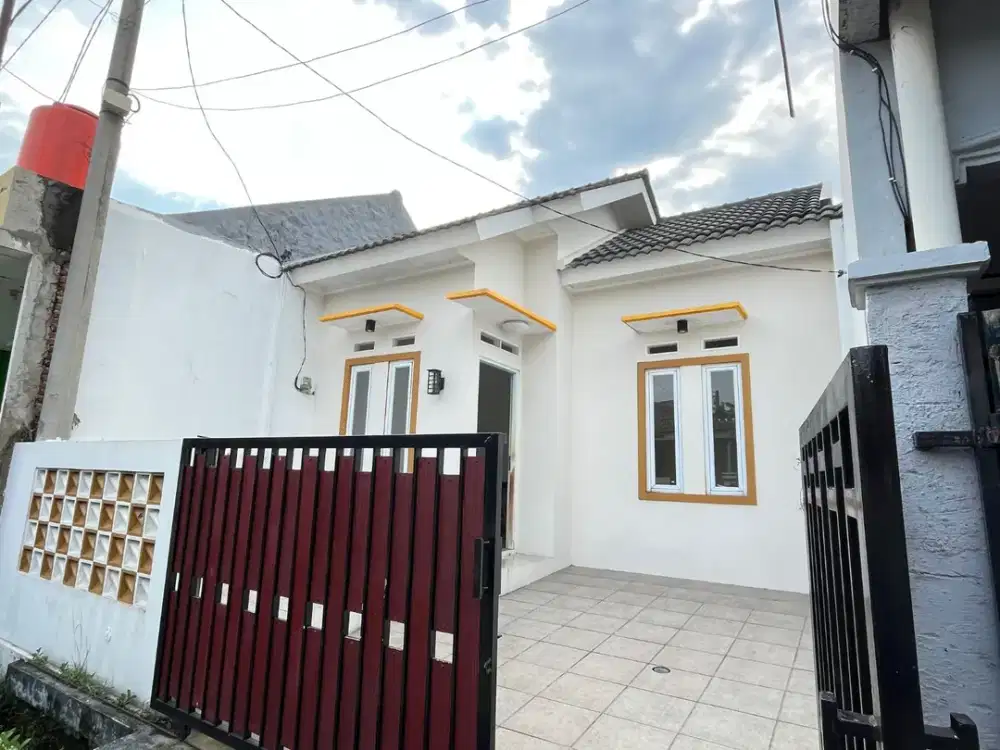 DIJUAL RUMAH MURAH MODERN DEKAT STASIUN KRL DI GRAND RESIDENCE CITY SETU KOTA BEKASI